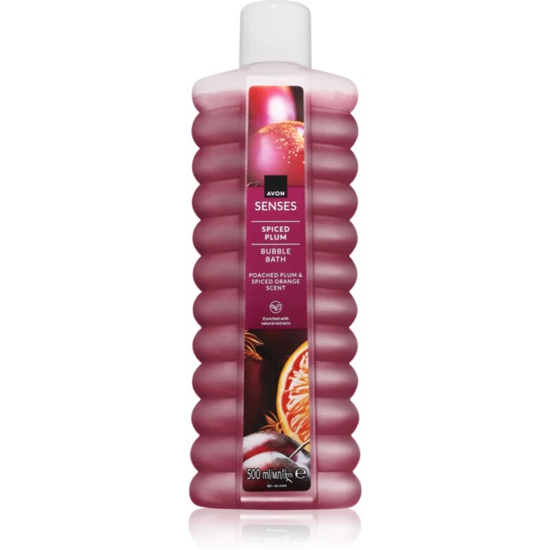 Avon Senses Spiced Plum пяна за вана 500 мл.