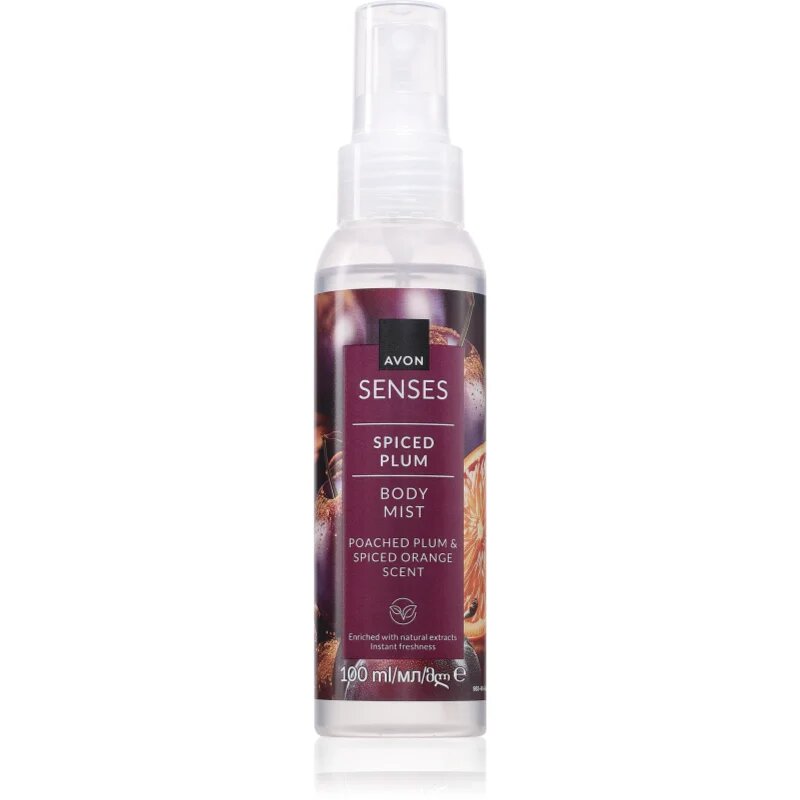 Avon Senses Spiced Plum спрей за тяло за жени 100 мл.