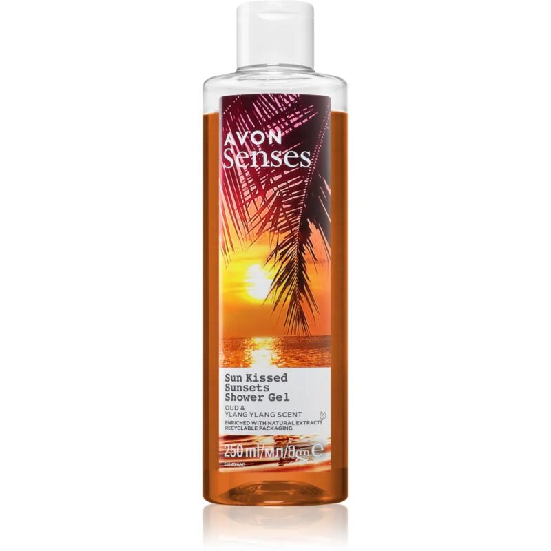 Avon Senses Sun Kissed Sunsets освежаващ душ гел 250 мл.