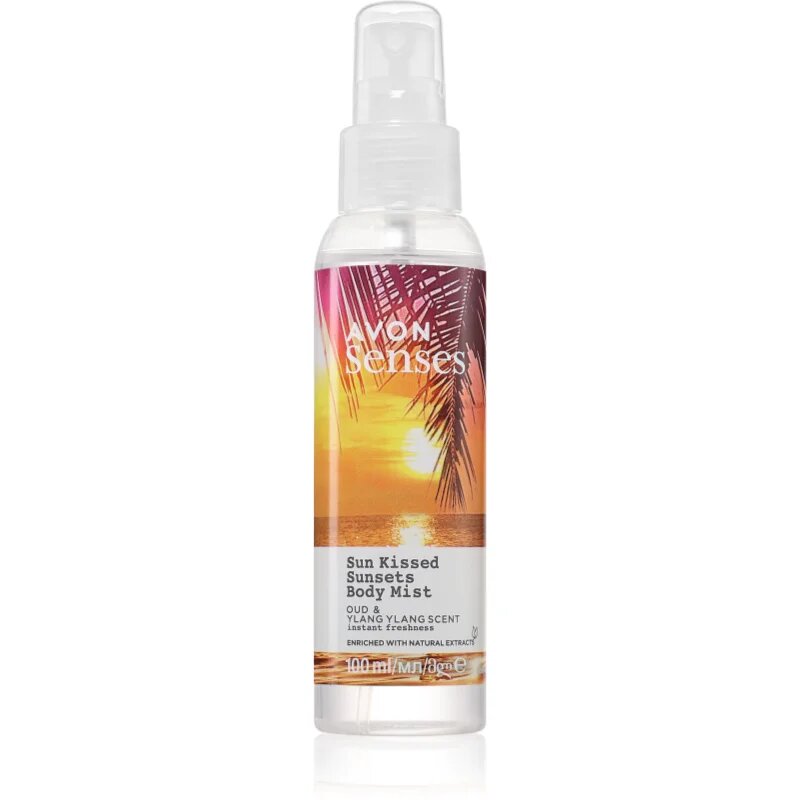 Avon Senses Sun Kissed Sunsets освежаващ спрей за тяло 100 мл.