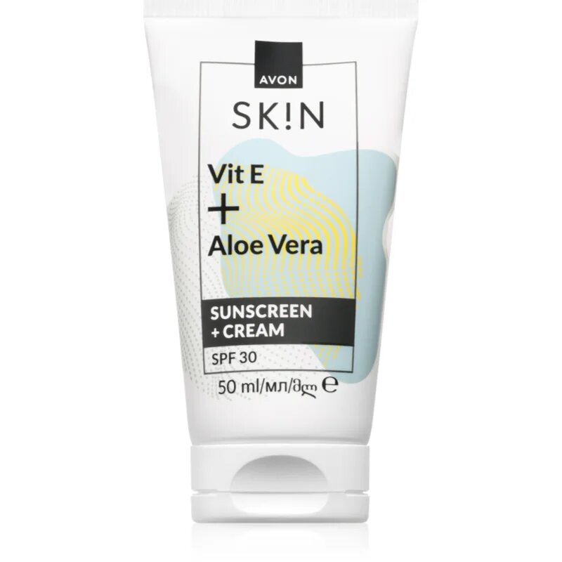 Avon Sk!n Vit E + Aloe Vera крем за лице SPF 30 50 мл.