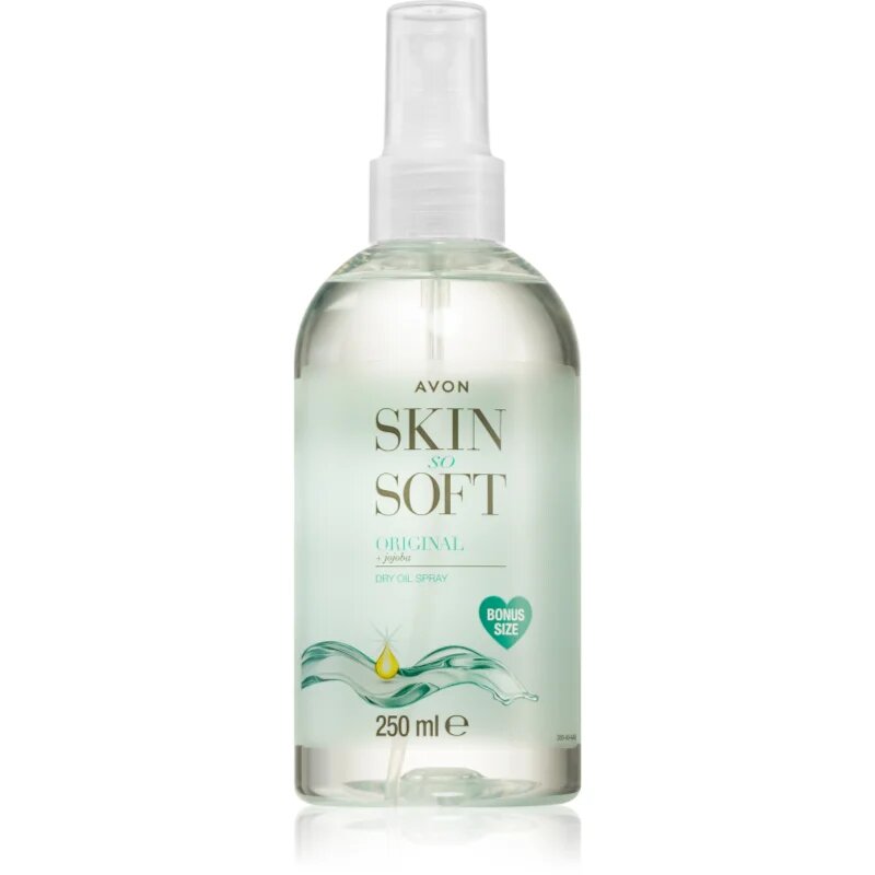 Avon Skin So Soft спрей за тяло с масло от жожоба за жени 250 мл.