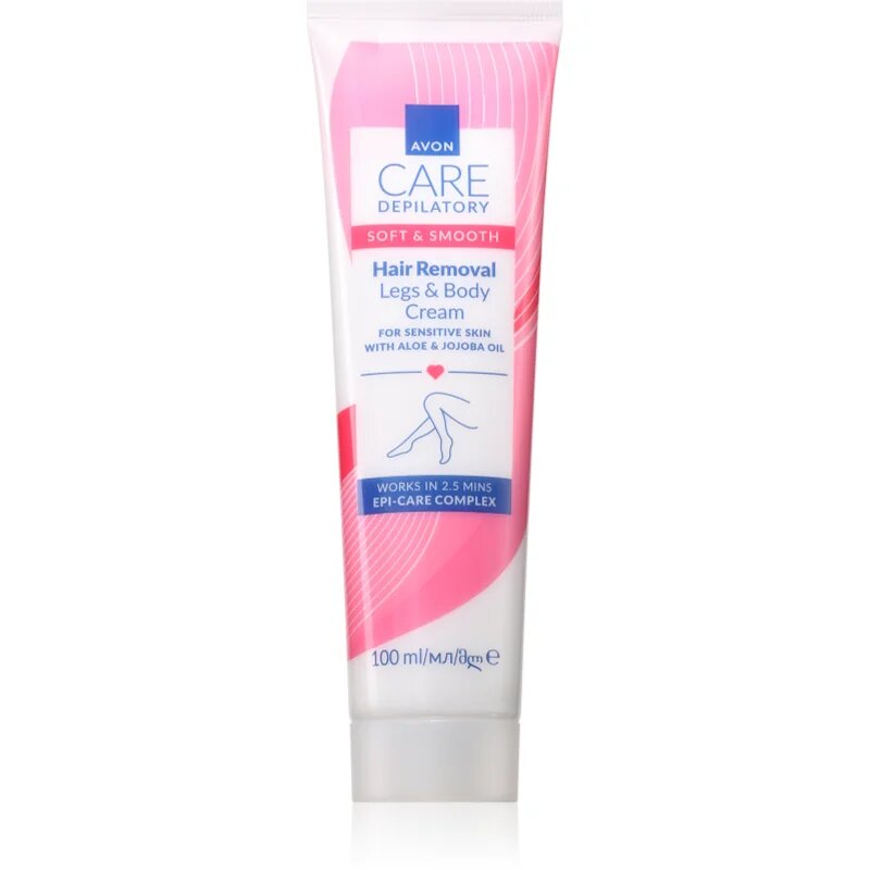 Avon Soft & Smooth крем за депилация за чувствителна кожа 100 мл.