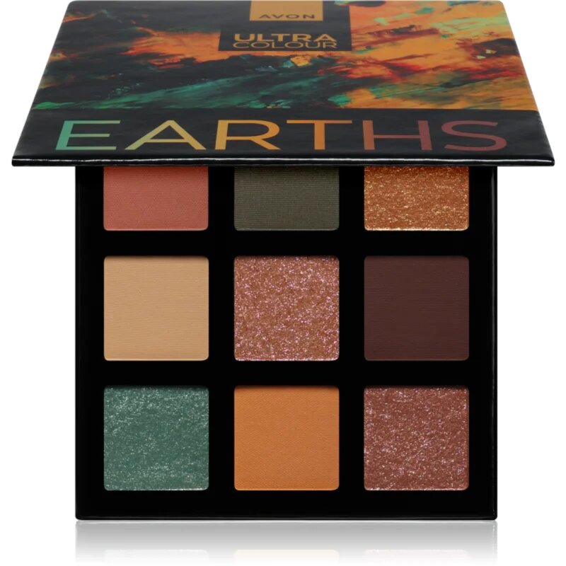 Avon Ultra Colour палитра сенки за очи цвят Earths 6.3 гр.