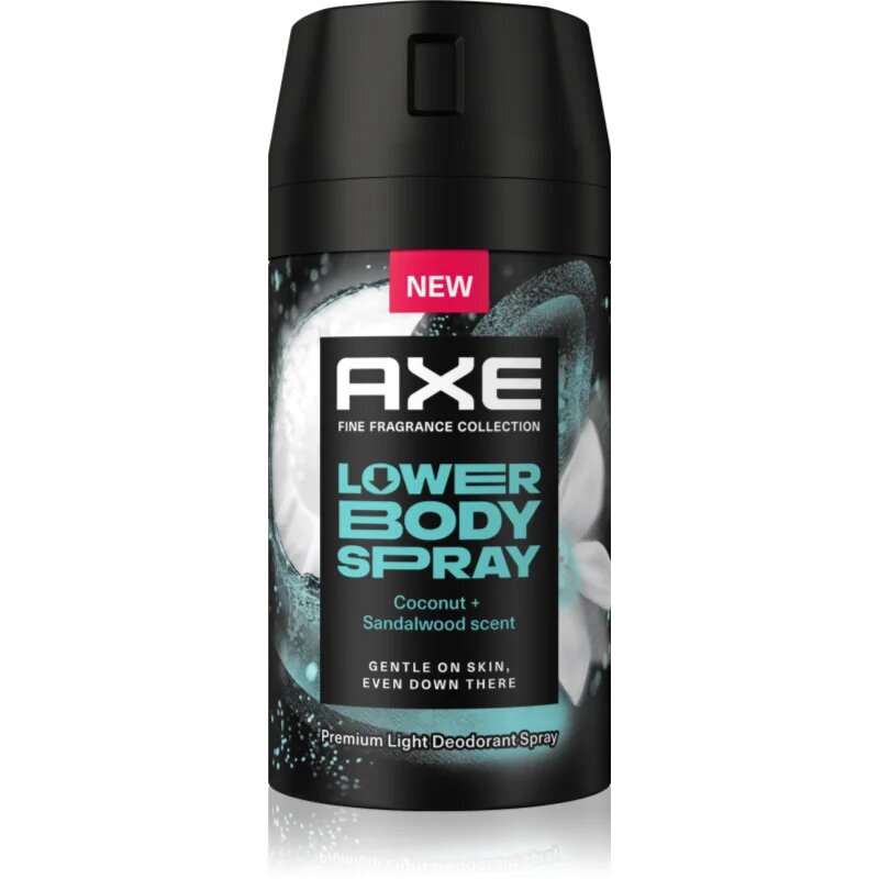 Axe ​Coconut & Sandalwood спрей за тяло за интимните части 100 мл.