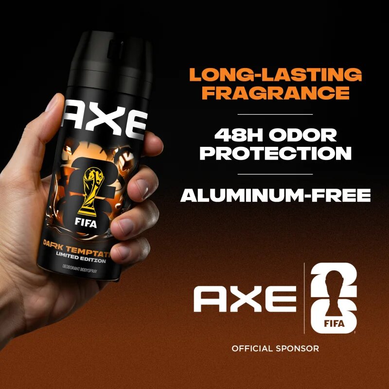 Axe Dark Temptation дезодорант спрей за мъже XXL 250 мл.