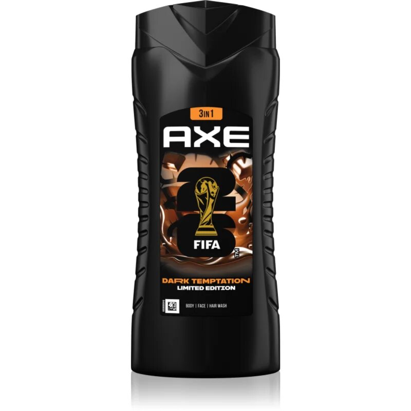 Axe Dark Temptation душ гел за лице тяло и коса 400 мл.