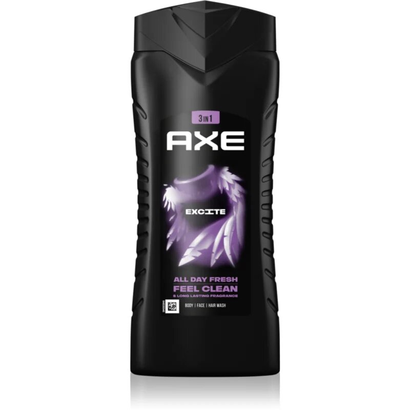 Axe Excite душ-гел за лице тяло и коса 400 мл.