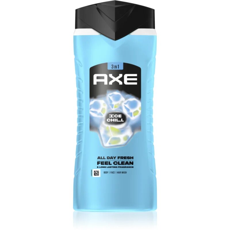 Axe Ice Chill душ гел за лице тяло и коса 400 мл.