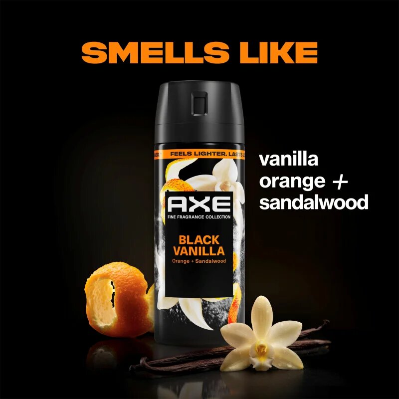 Axe Premium Black Vanilla дезодорант спрей за мъже 150 мл.