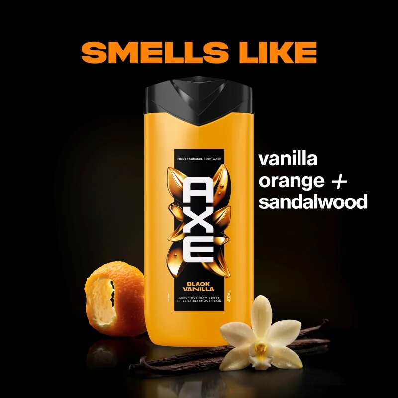Axe Premium Black Vanilla душ-гел за мъже 400 мл.