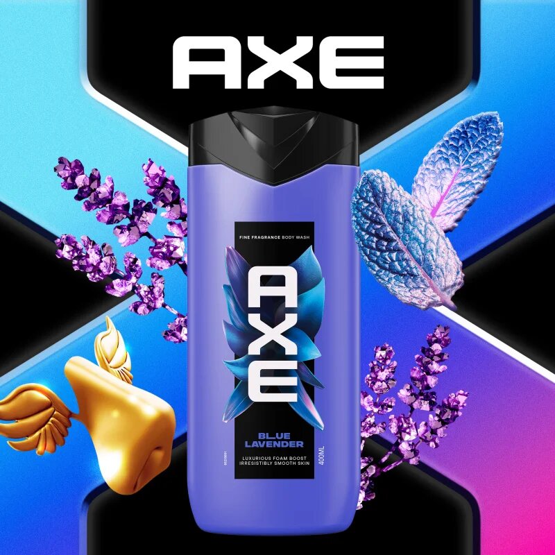 Axe Premium Blue Lavender душ-гел за мъже 400 мл.