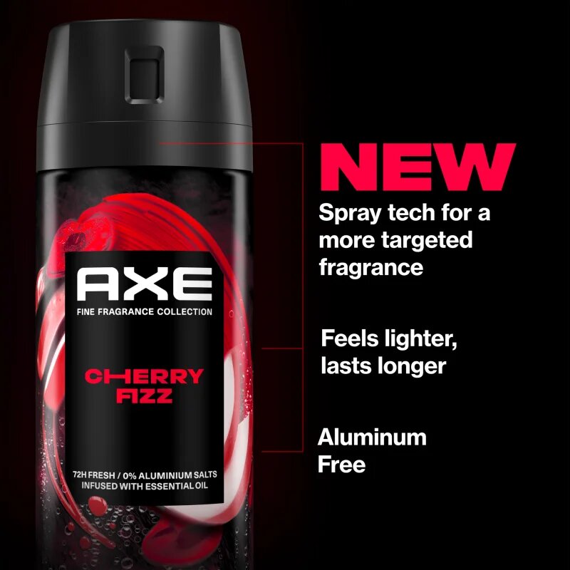 Axe Premium Cherry Fizz дезодорант спрей за мъже 150 мл.