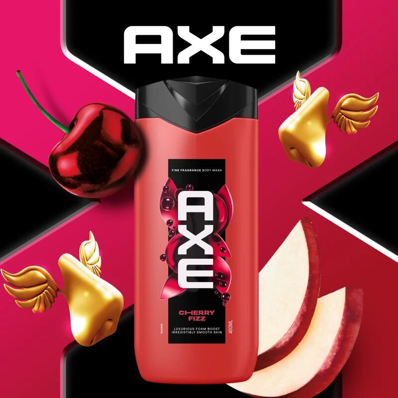Axe Premium Cherry Fizz душ-гел за мъже 400 мл.