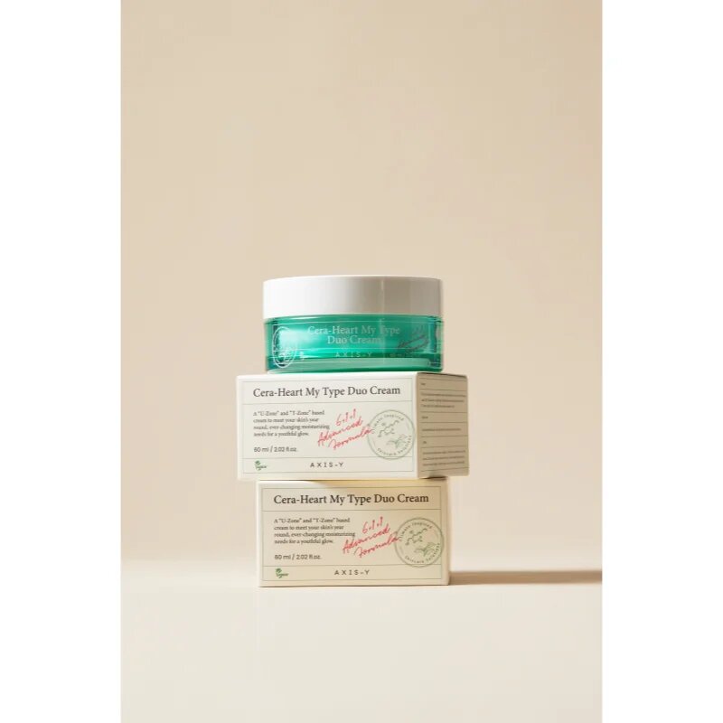 AXIS-Y 6+1+1 Advanced Formula Cera-Heart My Type Duo Cream Хидратиращ и подхранващ крем 60 мл.