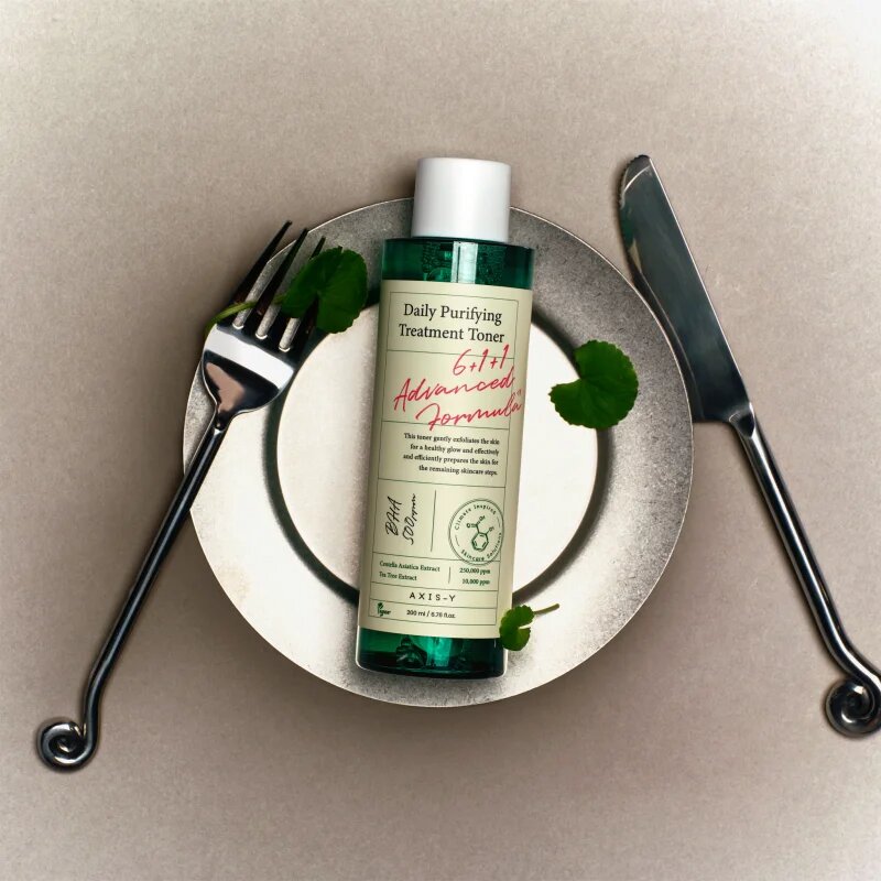 AXIS-Y 6+1+1 Advanced Formula Daily Purifying Treatment Toner дълбоко почистващ тоник с успокояващ ефект 200 мл.