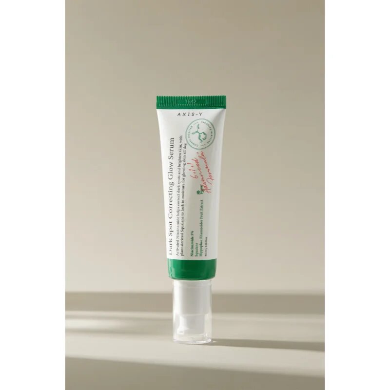 AXIS-Y 6+1+1 Advanced Formula Dark Spot Correcting Glow Serum регенериращ и озаряващ серум за кожа с хиперпигментация 50 мл.