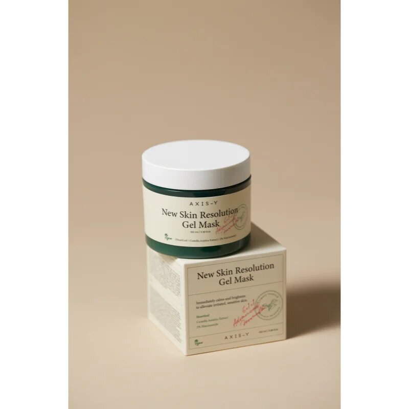 AXIS-Y 6+1+1 Advanced Formula New Skin Resolution Gel Mask успокояваща гел-маска с охлаждащ ефект 100 мл.