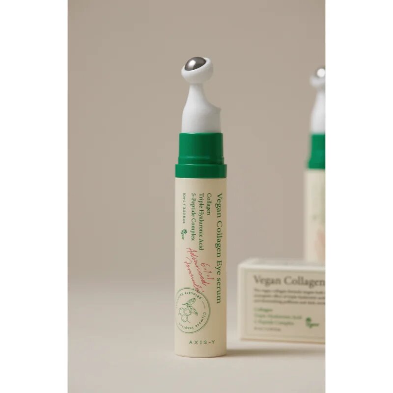 AXIS-Y 6+1+1 Advanced Formula Vegan Collagen Eye Serum серум за околоочната зона против отоци и бръчки с колаген 10 мл.