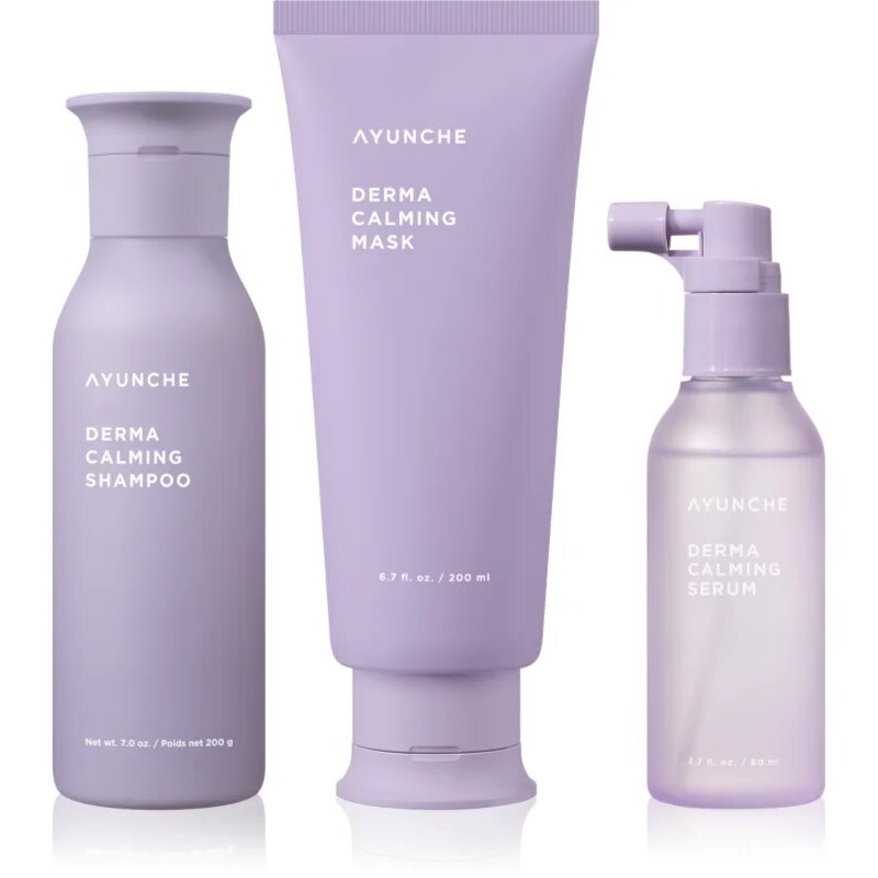 AYUNCHE Derma Calming комплект за сух и чувствителен скалп