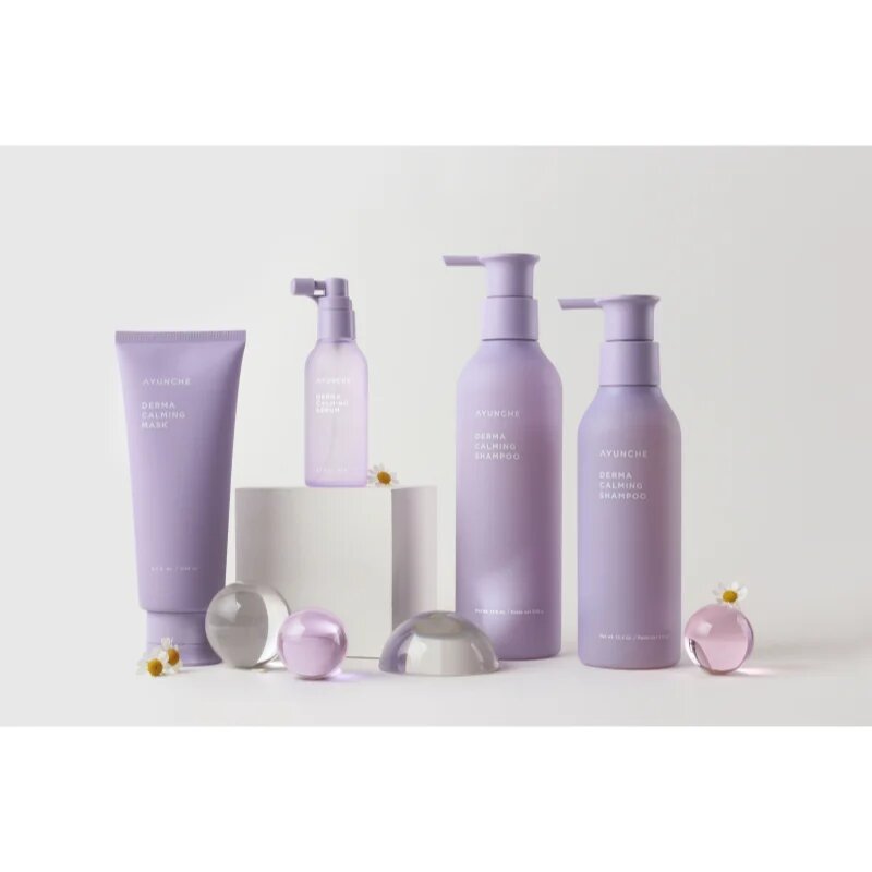 AYUNCHE Derma Calming Mask хидратираща маска за коса за сух и чувствителен скалп 200 мл.