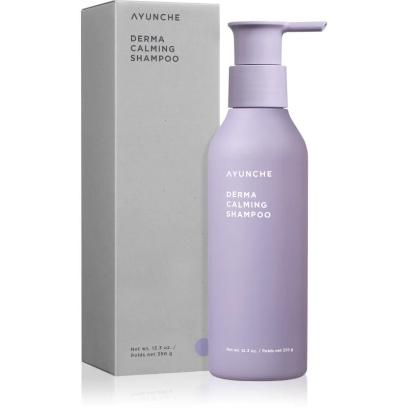 AYUNCHE Derma Calming Shampoo успокояващ шампоан за суха коса и чувствителен скалп 350 гр.
