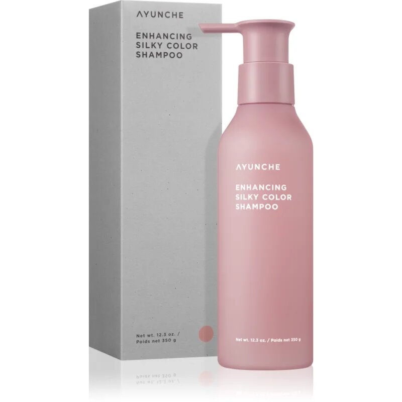 AYUNCHE Enhancing Silky Color Shampoo хидратиращ шампоан за защита на цвета 200 гр.