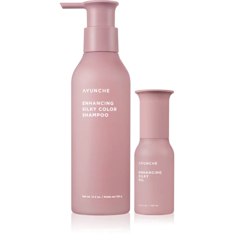AYUNCHE Enhancing Silky Set комплект за боядисана коса