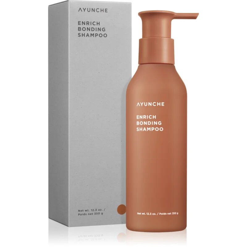 AYUNCHE Enrich Bonding Shampoo интензивен регенериращ шампоан за увредена коса 350 гр.