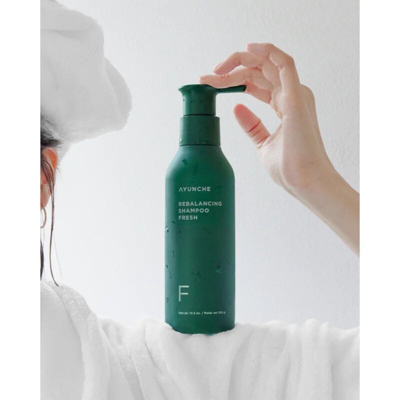 AYUNCHE Rebalancing Shampoo Fresh шампоан против оредяване на косата и косопад с освежаващ ефект 350 гр.