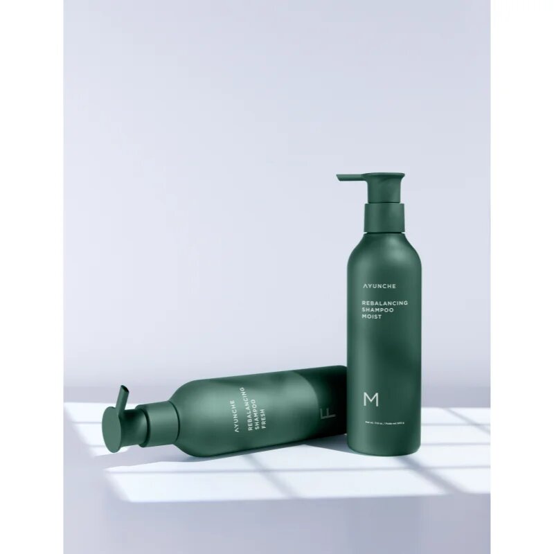 AYUNCHE Rebalancing Shampoo Moist шампоан против оредяване на косата и косопад с хидратиращ ефект 350 гр.