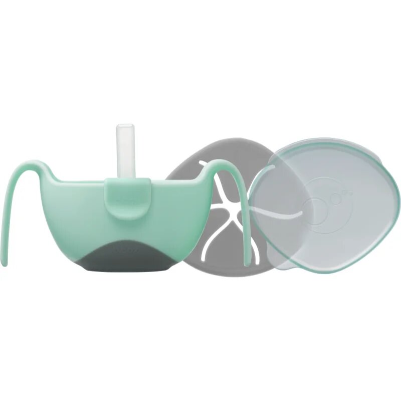 B.Box 3 in 1 Bowl & Straw купичка със сламка Pisctachio 250 мл.