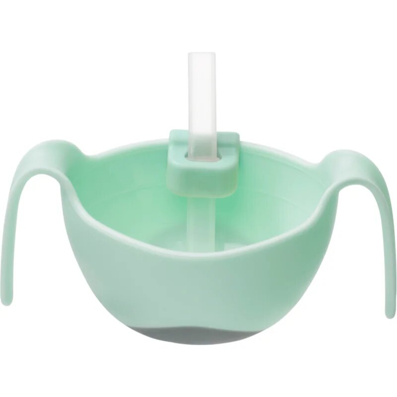 B.Box 3 in 1 Bowl & Straw купичка със сламка Pisctachio 250 мл.