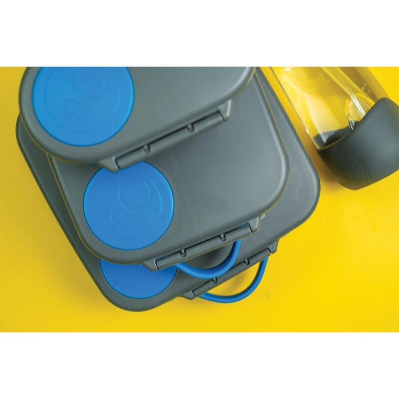 B.Box Mini Lunchbox кутия за закуска Grey Blue 1 бр.