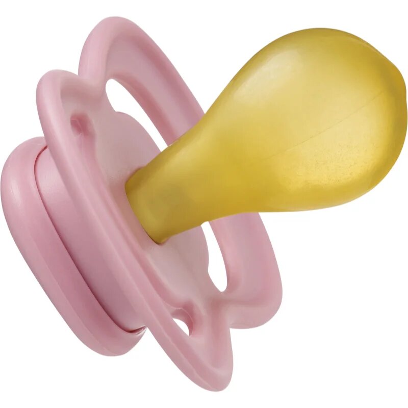B.Box Natural Rubber 0-6m биберон Berry/Blush 2 бр.
