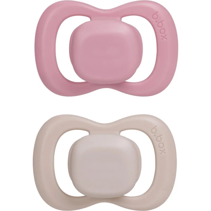 B.Box Silicone 6m+ биберон Berry/Blush 2 бр.