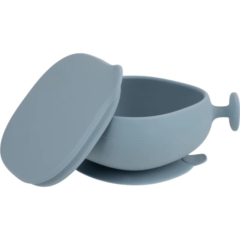 B.Box Silicone Bowl силиконова купичка с капачка Blue 300 мл.