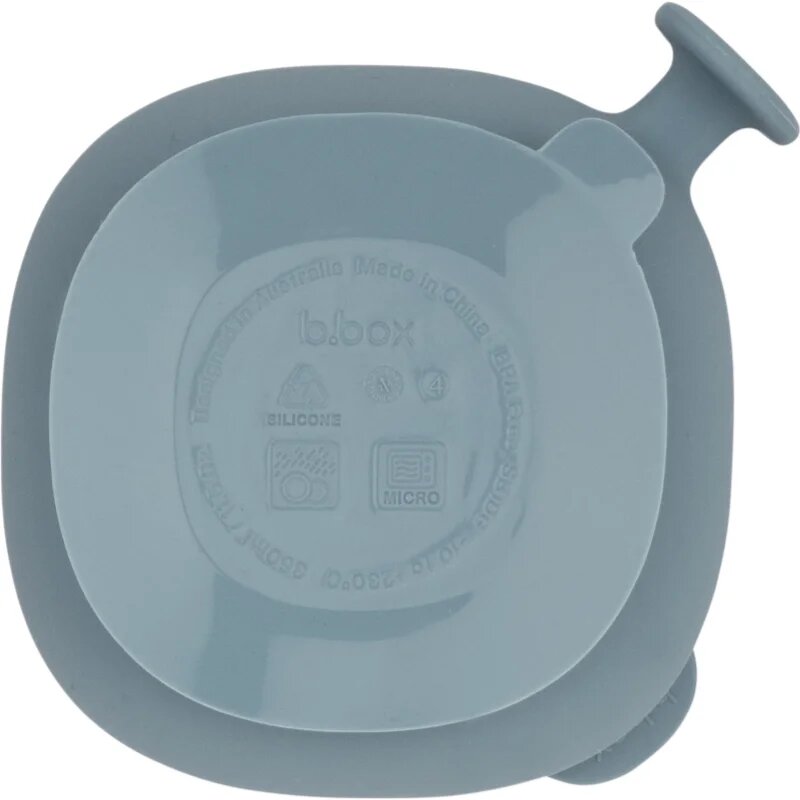 B.Box Silicone Bowl силиконова купичка с капачка Blue 300 мл.