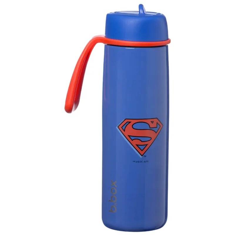 B.Box Superman термос със сламка 690 мл.