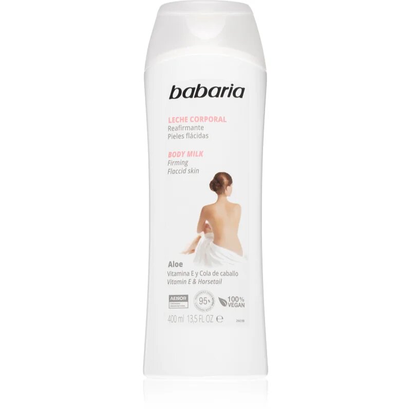Babaria Aloe Vera стягащ лосион за тяло с алое вера 400 мл.