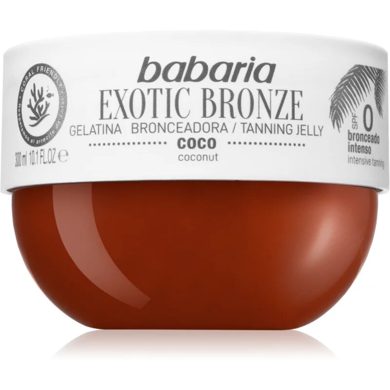 Babaria Tanning Jelly Exotic Bronze гел за тяло за интензивен загар 300 мл.