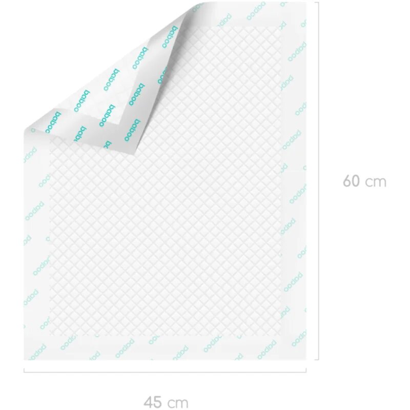 Baboo AirComfort Disposable Absorbing Changing Pads еднократни подложки за смяна на пелените 60×45 cm 20 бр.