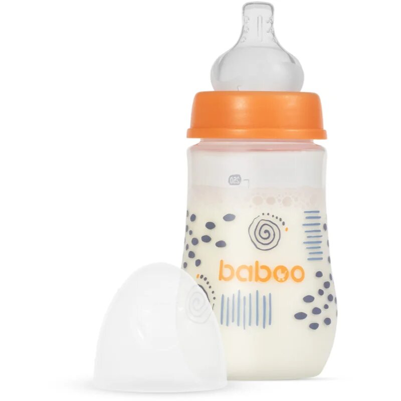 Baboo Anti-colic Feeding Bottle шише против колики Blue Haze 3 m+ 1 бр.