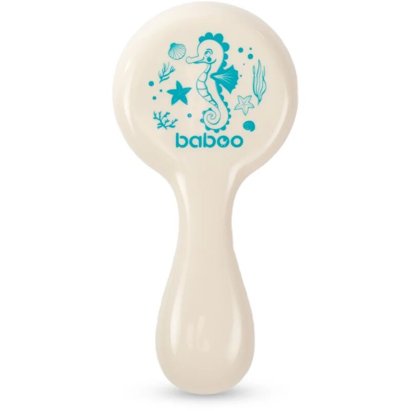 Baboo Baby Hair Brush and Comb Set комплект За коса за деца от раждането им Beige 2 бр.