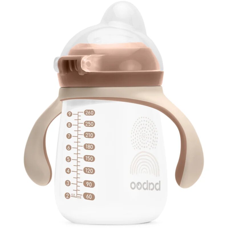Baboo Cup with Silicone Spout чаша с дръжки Au Naturale 6m+ 1 бр.