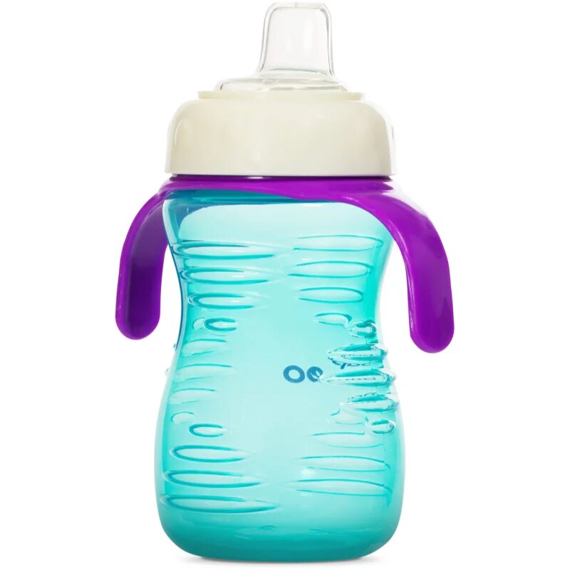 Baboo Cup with Silicone Spout чаша със силиконова приставка за пиене Mint 6m+ 260 мл.