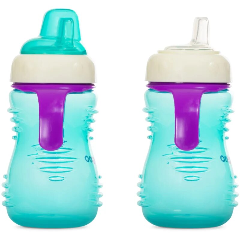 Baboo Cup with Silicone Spout чаша със силиконова приставка за пиене Mint 6m+ 260 мл.