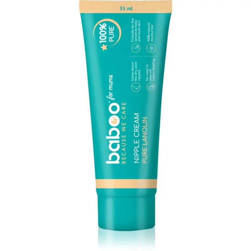 Baboo Nipple Cream Pure Lanolin ланолинов мехлем 35 мл.