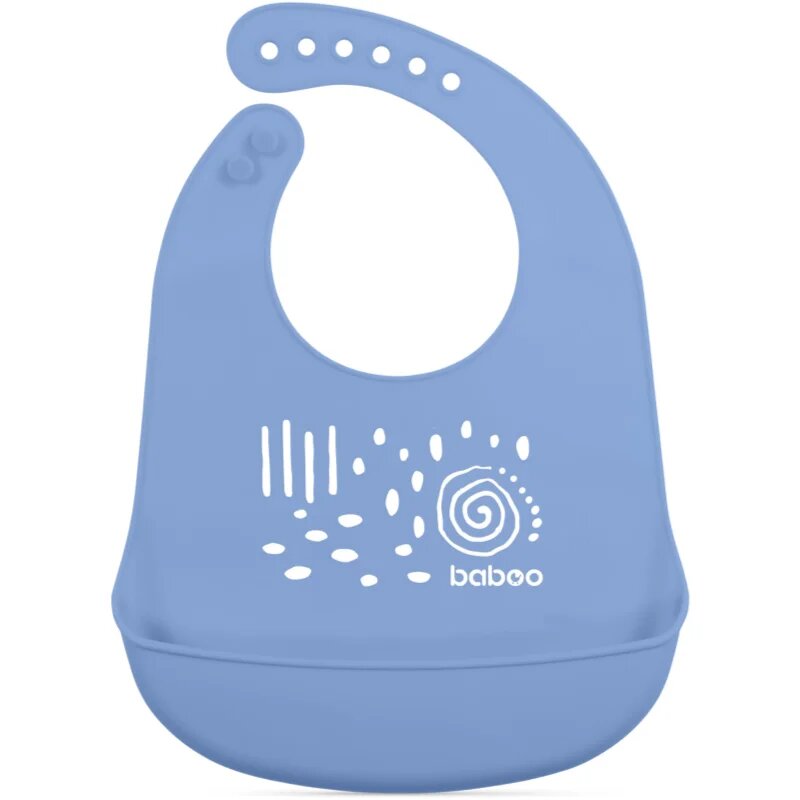 Baboo Silicone Bib лигавник Blue Haze 4m+ 1 бр.