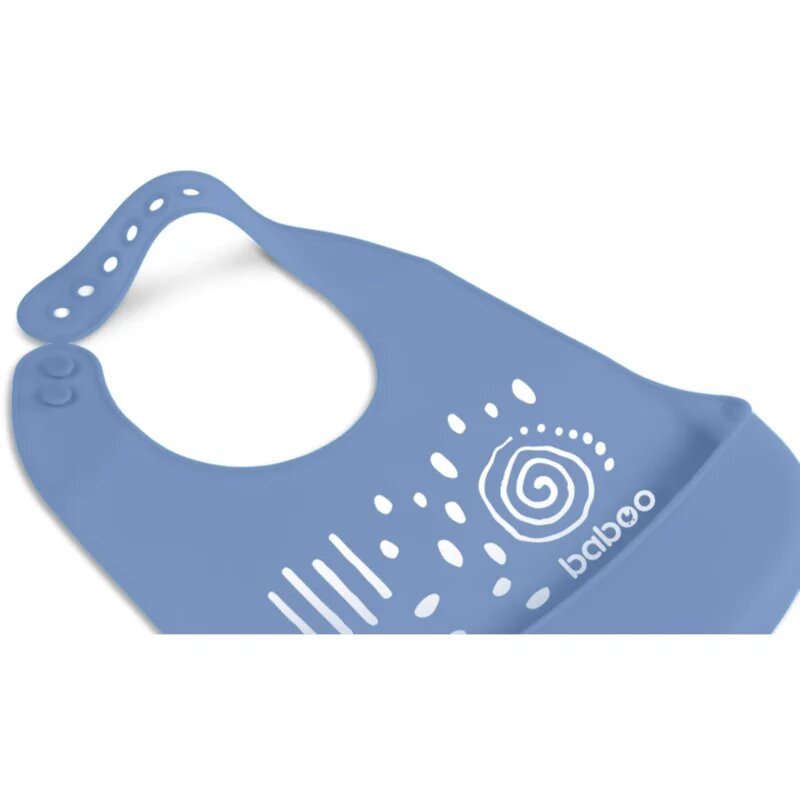 Baboo Silicone Bib лигавник Blue Haze 4m+ 1 бр.